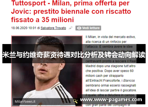 米兰与约维奇薪资待遇对比分析及转会动向解读
